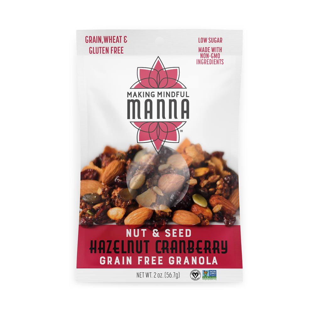 Nut & Seed Hazelnut Cranberry Grain Free Granola 2 oz.
